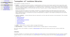 Desktop Screenshot of compiler-rt.llvm.org